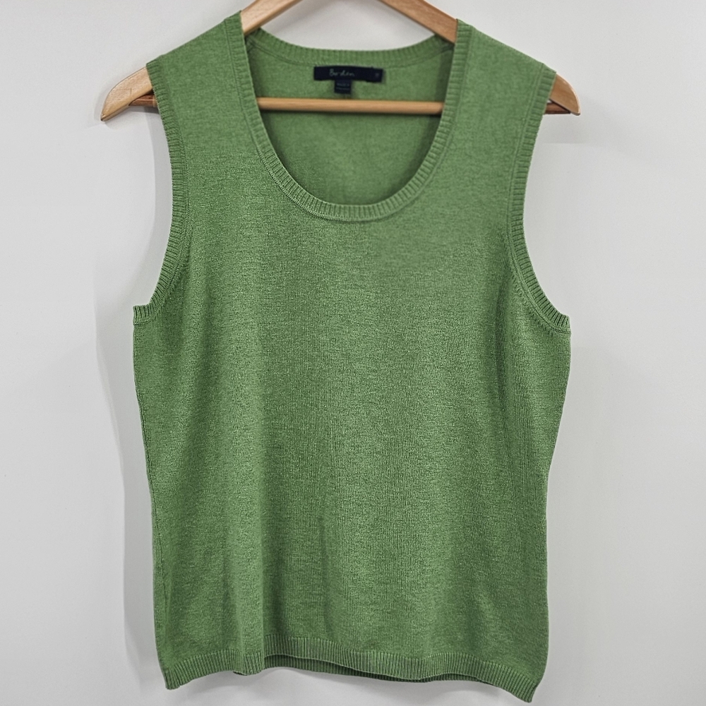 Boden Green Sleeveless Top